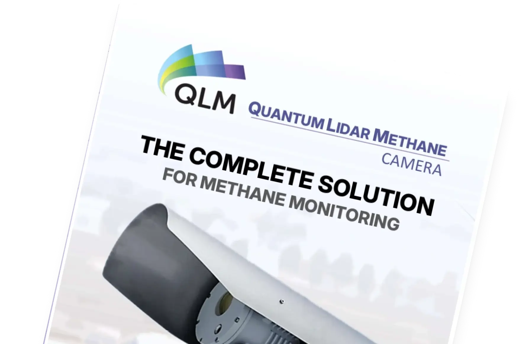 QLM Quantum Lidar Methane Camera brochure